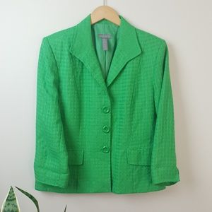 90s Irish Green Blazer Size 14 Large